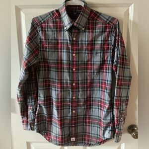 Vineyard Vines Men’s Plaid Slim Fit Murray Button Down Oxford Shirt ~ Size Small